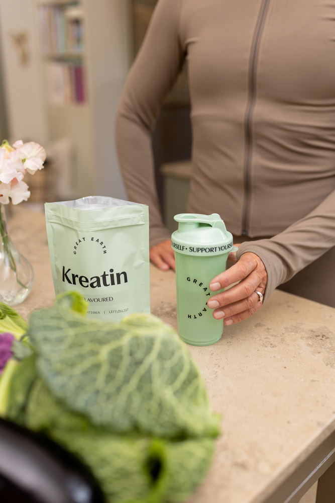 Shaker Bottle – 500 ml, Green