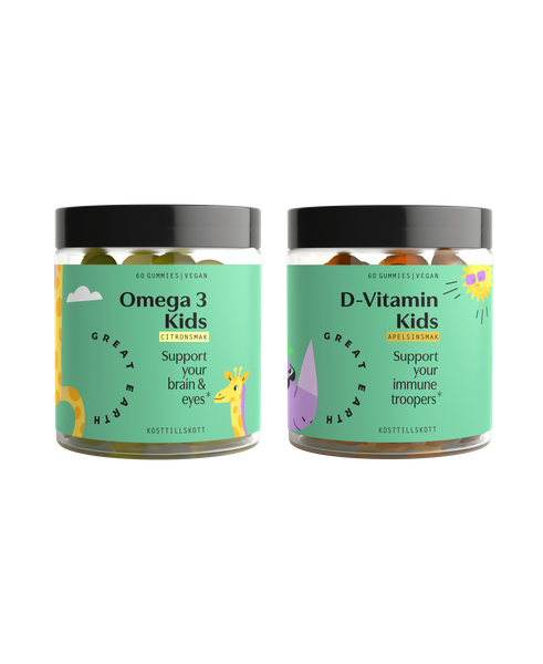 Omega 3 + Vitamin D kids bundle
